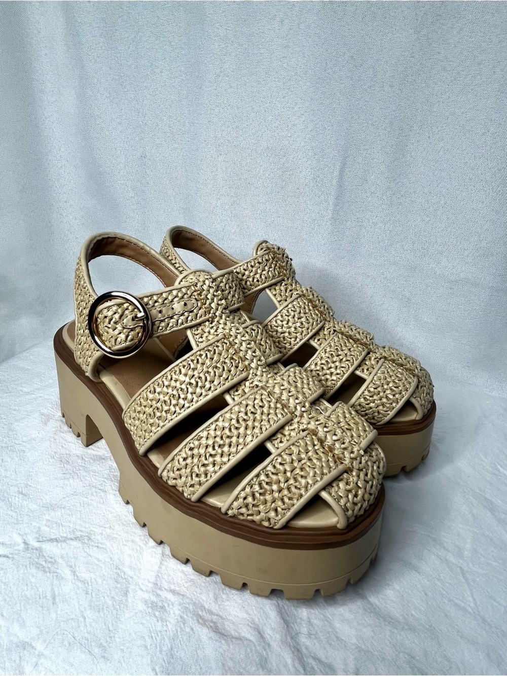 ✨ Wild Fable Platform Fisherman Sandals – Women’s Size 6.5 ✨